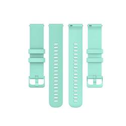 NDJQY Silikon-Armband für Garmin Vivoactive 3S 4S Venu 2S 2 Plus Forerunner 255S 955 745 245 158 55 Smartwatch-Armband, 20mm Quick Fit, Achat von NDJQY