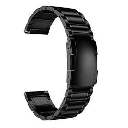 NDJQY Smartwatch, Titanlegierung und Edelstahl-Armband für Garmin Venu 2 Vivoactive 4 Band Handgelenkbänder für Garmin Fenix Chronos, 22mm Width, Achat von NDJQY