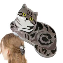 Katzenkrallenclip – Katzenförmige Haarnadeln, Haarspange | Hübscher Kätzchen-Klauenclip, modische, stilvolle Haarspangen-Kopfbedeckungszubehör, lustige Haarspange, niedliche Tier-Haarspangen für Fraue von NEECS