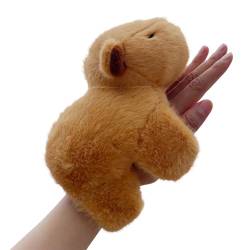 NEFLUM Capybara Slap Armband | Entzückende Slap-Armbänder für Kinder, Plüsch-Bänder, bequeme Handgelenk-Armbänder für Party, Schule, Geburtstag, 1, 1 Stück von NEFLUM