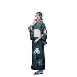 NELLN Traditionelle Kimonos for Damen, japonais Haori, langer Bademantel, Vintage-Bühnenfotografie, Cosplay-Kostüme, elegantes Abend-Partykleid von NELLN