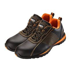 NEO Arbeitsschuhe Leder SB SRA Sicherheitsschuhe Halbschuhe sportlich Stahlkappen schwarz 39-47 42 von NEO TOOLS