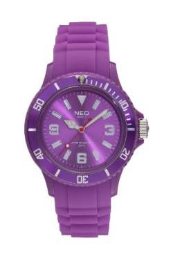 NEO watch N1 – 014 – Uhr Unisex, Silikon-Armband Violett von NEO watch