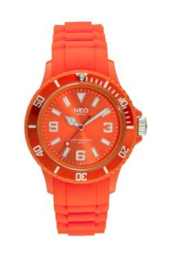 NEO watch N1 – 020 – Uhr Unisex, Silikon-Armband orange von NEO watch