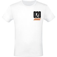 NEOMACHI - Gaming T-Shirt - AMSTERDAM - S bis XXL - für Männer - Größe L - weiß  - EMP exklusives Merchandise! von NEOMACHI