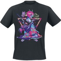 NEOMACHI - Gaming T-Shirt - SUKETA - S bis XXL - für Männer - Größe L - schwarz von NEOMACHI