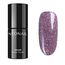 NEONAIL UV Nagellack 7,2 ml Silber Rosa Ooh I Love It NEONAIL Farben UV Lack Glitter Gel Nägel Nageldesign Shellack von NÉONAIL