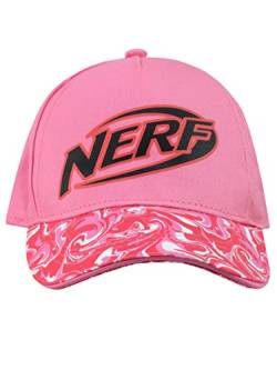 NERF Baseball Cap Kinder Camouflage Hut für Mädchen Rosa Einheitsgröße von NERF