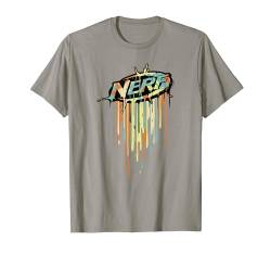 Nerf Toy Centered Dripping Logo T-Shirt von NERF
