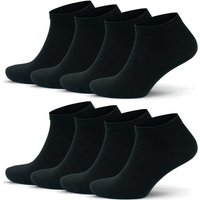 NERS Sneakersocken für Damen und Herren aus Bio Baumwolle, ohne drückende Naht (12-Paar) mit Komfortbund von NERS