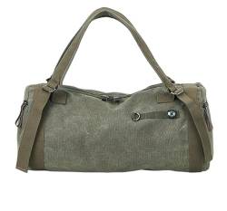 Für Reisen Kurzurlaub 19-Zoll-Reisetasche Für Herren, Segeltuch, Reisetasche, Damen-Übernachtungs-Wochenendtasche Auf Reisen Mit Kulturbeutel (Color : B, Size : 50 * 27 * 25cm) von NESPIQ