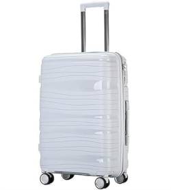 Handgepäck Koffer Reisekoffer Mit Spinnerrädern, Leichten Ergonomischen Griffen, Reisekoffer Großer Koffer (Color : E, Size : 28in) von NESPIQ