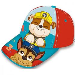 Neu Paw Patrol Cap Kappe Schirmmütze Basecap Baseballkappe verstellbar (50, Rot) von NEU