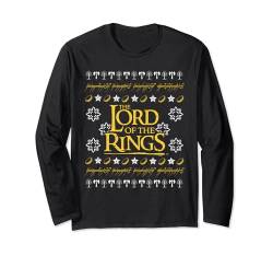 The Lord of the Rings Ugly Christmas Logo Langarmshirt von NEW LINE CINEMA