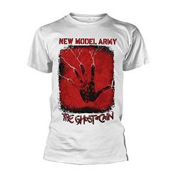 NEW MODEL ARMY The Ghost of Cain (White) T-Shirt XXL von NEW MODEL ARMY