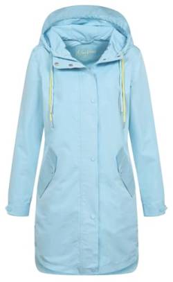 NEW VIEW Damen Funktionsjacke Parka L60339FC00 Regenjacke wasserdicht Hellblau (Clear Sky) L von NEW VIEW