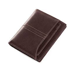 NEWNAN Herren-Geldbörse, kurzer Stil, Herren-Jugend-Kartentasche, Portemonnaie, Stück, Leder-Geldbörse, tragbare Tasche von NEWNAN