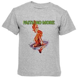 Graphic Faith Arts No More Love Rock BandT-Shirt Kinder Graues T-Shirt Mit Rundhalsausschnitt Für Jungen Und Mädchen von NEWTEE
