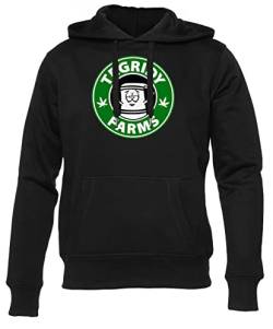 NEWTEE Tegridy Farms Grauer Unisex Schwarz Hoodie Männer Frauen von NEWTEE