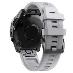 NEYENS 22 x 26 mm Smartwatch-Armbänder für Garmin Fenix 7 7X Silikonarmbänder Schnellverschluss Uhrenarmband Fenix 6X 5X 6 5 Plus/945 Armband Correa, 26mm Fenix 3 3HR-D2, Achat von NEYENS