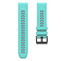 NEYENS Silikon-Armband für Garmin Fenix 7 7X 6 6X Pro 5 5X Plus 3HR 935 S60 MK1 Smartwatch, wasserdicht, Easyfit, 26, 22, 20 mm, 26mm Fenix 7X 5X 6X, Achat von NEYENS
