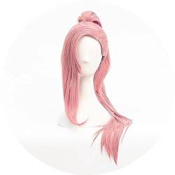 NEZIH Anime Coer Wig, SK8 The Infinity Cherry Blossom Cosplay Perücke Haare Hitzebeständige Halloween-Party Rollenspiel, Rosa Lange Perücke, Mit Perückenkappe, Anime-Geschenk von NEZIH