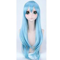 NEZIH Schwertkunst Online Lange Geflochtene Blaue Perücke Asuna Yuuki Yuki Kunsthaar Schwertkunst Online SAO Cosplay Kostüm Perücken Frauen, Dekorative Accessoires,Yuuki asuna wig von NEZIH