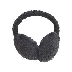 NF NITZSCHE fashion - Ohrenschützer für Damen - Plüsch - warme Ohrenwärmer - one size - Haarreif - bequeme Ohrenschützer (black) von NF NITZSCHE fashion