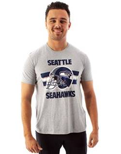 NFL Seattle Seahawks T-Shirt Herrenhelm Teams Spiel Jersey Top von NFL