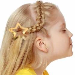 Haarspange mit farbigen Sternen, für Karneval, Fotografie, für Frauen und Mädchen, Dopamin-Look, Pony, Fotografieren, Anti-Rutsch-Haar von NGCG