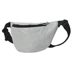 Glitzer-Cheer Bauchtasche – Cheer | Dance | Gymnastik | Trainer | Teamgeschenk | Trainer Geschenk | Wettbewerb | Nationals | Cheer Fanny Pack, silber, Casual von NGIL