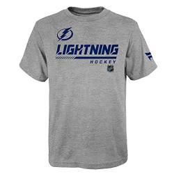 NHL APRO Prime S/S Baumwoll T-Shirt, League Teams-Grafik (Tampa Bay Lightning, 140 S) von NHL