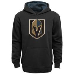 NHL Prime Junior Kapuzenpullover, für Jugendliche, Lange Ärmel, Grafik League Teams, mit Kängurutasche vorne (DE/NL/SE/PL, Alter, 18 Jahre, Regular, Vegas Golden Knights) von NHL