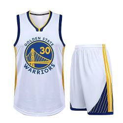 Basketball Trikot Curry Warrior Trikot Kinder Herren Basketball Trikot Kinder Basketball Shirt NBA Basketball Shorts A von NHNKR