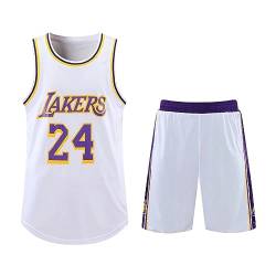 Laker Trikot Kinder Laker Jersey Laker Trikot Herren Laker Trikot Set Laker Tshirt Basketball Trikot Set Laker Trikot Kinder Basketball Trikot Herren 24 A von NHNKR