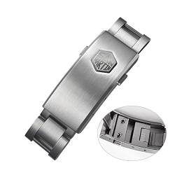 NIADI San Martin Fly Verstellbarer Verschluss für Uhrenteile Armband Verschluss für 16 mm angegebene Modellschnalle von NIADI