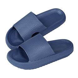 NIBESSER Badeschuhe Damen Cozyslides Original Schlappen Herren EVA Schlappen Super Weich Rutschfest Slippers Bequem Sommer Pantoffeln Unisex von NIBESSER