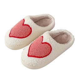 NIBESSER Hausschuhe Damen Plüsch Winter Flauschige Pantoletten Warme Kuschelige Schlappen Rutschfeste Schuhe Für Frauen und Männer Bequeme Slippers Unisex von NIBESSER