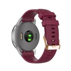 NIBYQ 20 mm Armband für Garmin Venu SQ Vivoactive 3, Silikonband für Forerunner 645 245 Vivomove HR Smartwatch-Armband, For Forerunner 245M 645, Achat von NIBYQ