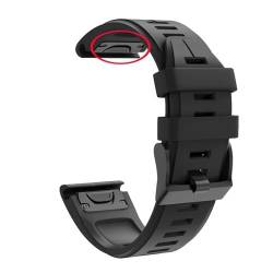 NIBYQ 22 x 26 mm Smartwatch-Armband für Garmin Fenix 7 7X 6 6XPro 5X 5 Plus 3 HR Descent MK2i Enduro Schnellverschluss-Armband aus Silikon, 22mm Fenix 5 5Plus, Achat von NIBYQ