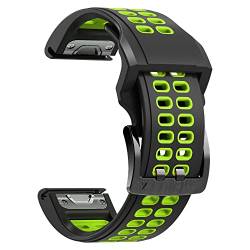 NIBYQ Quickfit-Uhrenarmband für Garmin Fenix 6, 6 Pro, Fenix 5, 5 Plus, Forerunner 935, 945, Schnellverschluss, Silikon-Smartwatch-Armband, 22 mm, 22mm Width, Achat von NIBYQ