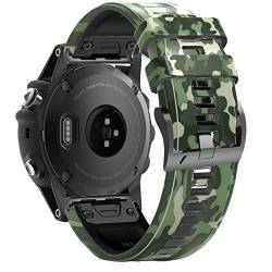 NIBYQ Sport-Silikon-Uhrenarmband für Garmin Fenix 7 7X 5 5X Plus 6 6X Pro 3 3HR MK1, 22, 26 mm, Uhrenarmband für Smartwatch, 22mm Fenix EPIX G1, Achat von NIBYQ