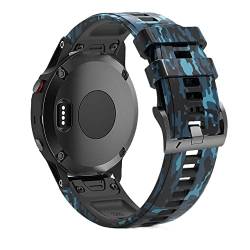 NIBYQ Sport-Silikon-Uhrenarmband für Garmin Fenix 7 7X 5 5X Plus 6 6X Pro 3 3HR MK1, 22, 26 mm, Uhrenarmband für Smartwatch, 22mm Fenix EPIX G1, Achat von NIBYQ