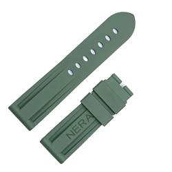 NIBYQ Uhrenarmband aus Fluorkautschuk, 22 mm, 24 mm, für Panerai-Uhrenarmband, 22 mm, Achat von NIBYQ