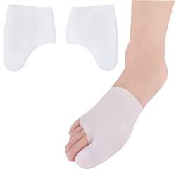 NICENEEDED 2Pcs Silikon Gel Sockenpads Mit Atmungsaktivem, Zehenschutz Für Balletttanzschuh Zehenschutz, Schutzkissen Für Große Zehen (1 Paar) von NICENEEDED