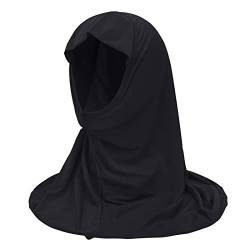 NICEYEA Mädchen Muslimischer Hijab Schal Halstücher Kopftuch Arabien Islamisch Kopfkappe Kopfbedeckung Kopftuch Haartuch Abaya Dubai Muslim Halshut für Alter 7-12 Jahre von NICEYEA
