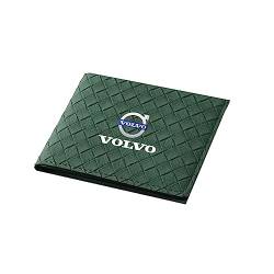 NICKAL Auto-Führerschein-Geldbörse, Ausweis-Kreditkartenhalter für Volvo XC Classic XC40 XC60 XC90 C30 V40 V60 V90 S40 S60 XC70 V70 V50 V40 S80 S60 S90 Zubehör,Green Style von NICKAL