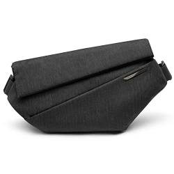 NIID Radiant Urban Sling Bag - Umhängetasche Herren Schultertasche Erweiterbare Mehrzweck Wasserdichte Sling Umhängetasche für Arbeit und Reisen von NIID