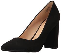 NINE WEST Damen Astoria Pumps, Schwarze Velourslederoptik, 41 EU von NINE WEST