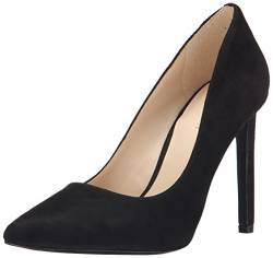 NINE WEST Damen Tatiana Kleid Pumpe, Schwarzes Wildleder, 41 EU von NINE WEST